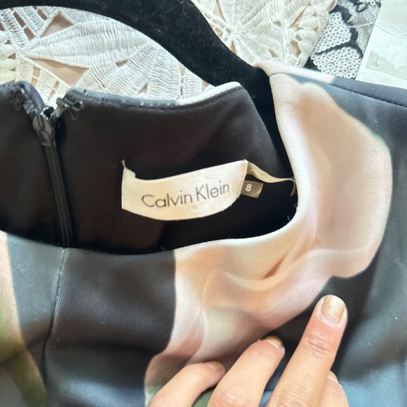 Calvin Klein Fit and Flare Dress - Picture 5 of 6